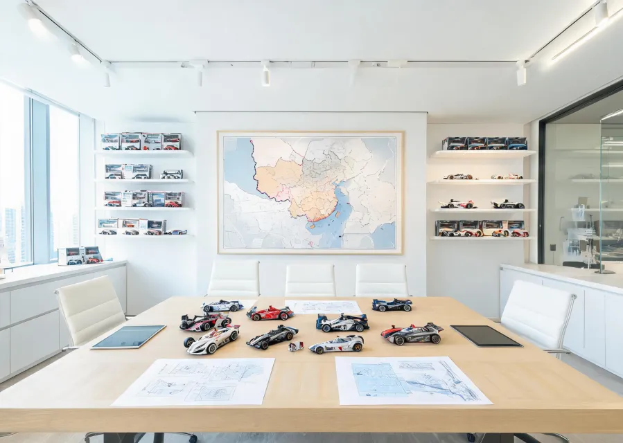 Hot Wheels support studio map and play table